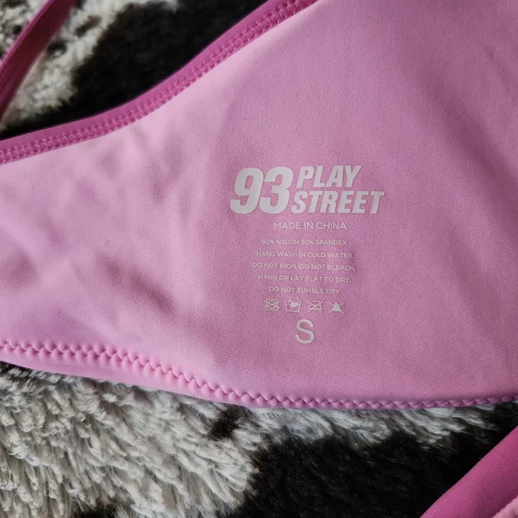 93 Play Street Discontinued Butterfly Bikini Top - Picture 4 of 4